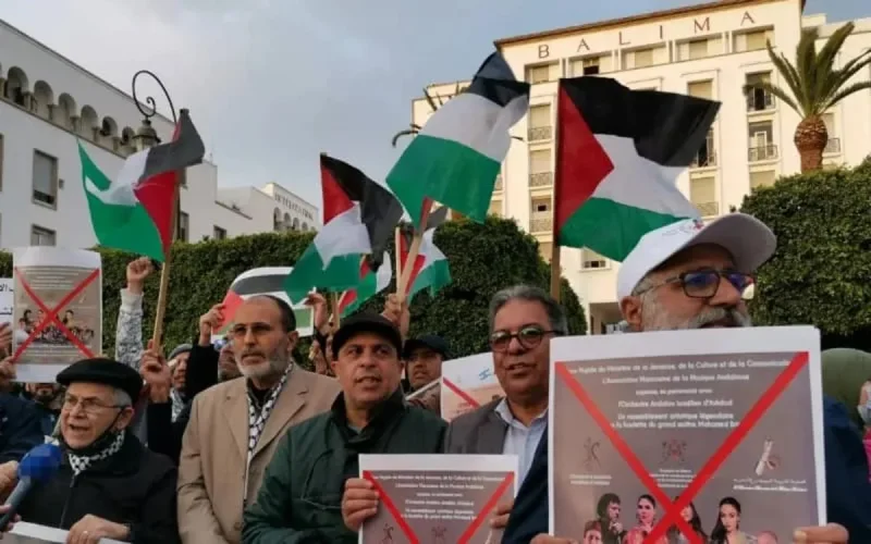 Manifestation à Rabat contre les « actes hideux » de David Govrin 