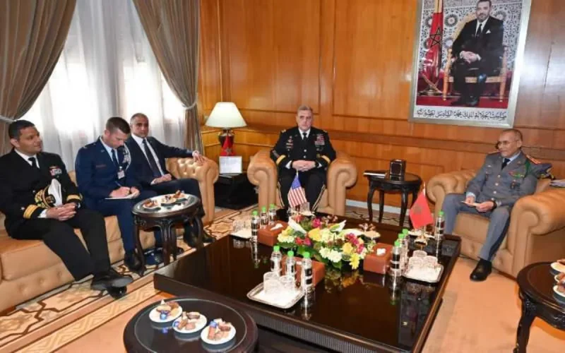Un haut responsable militaire américain en visite au Maroc