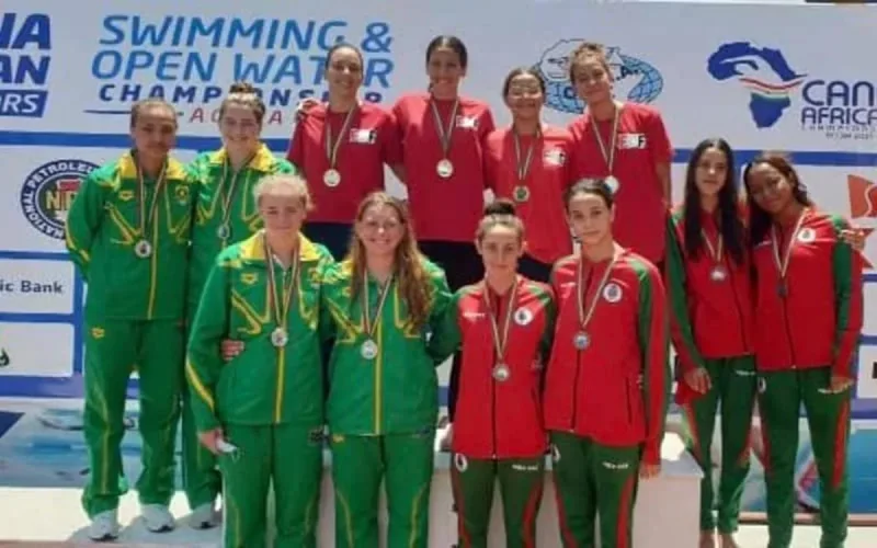 Le Maroc est 3ᵉ au Championnat d'Afrique de natation