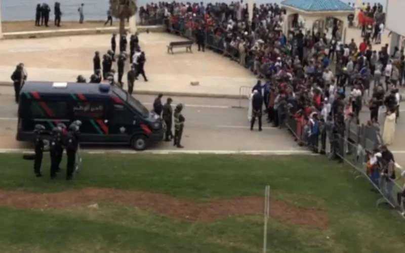 Le Maroc déploie des forces de l'ordre pour empêcher le passage à Sebta