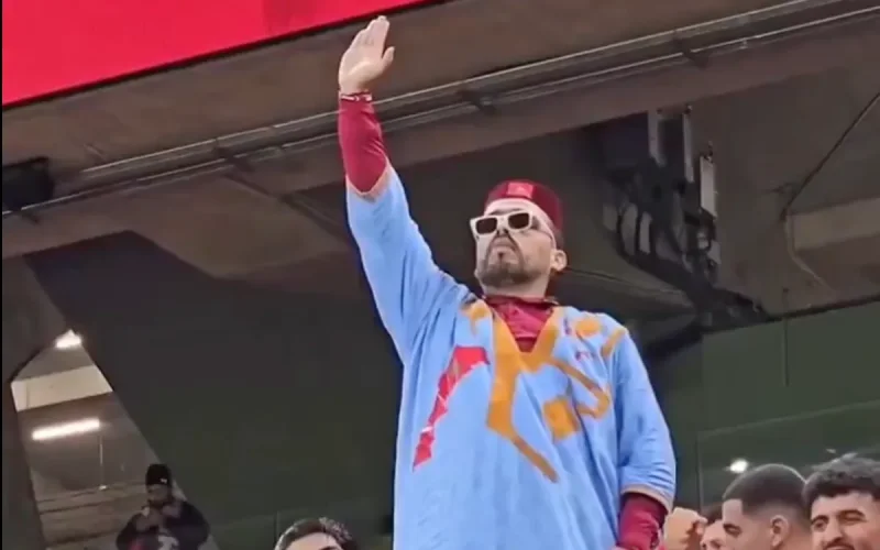 Un supporter marocain au Mondial agace la presse espagnole