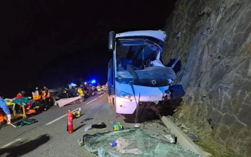 Un Marocain parmi les blessés dans l'accident de car dans les Pyrénées-Orientales