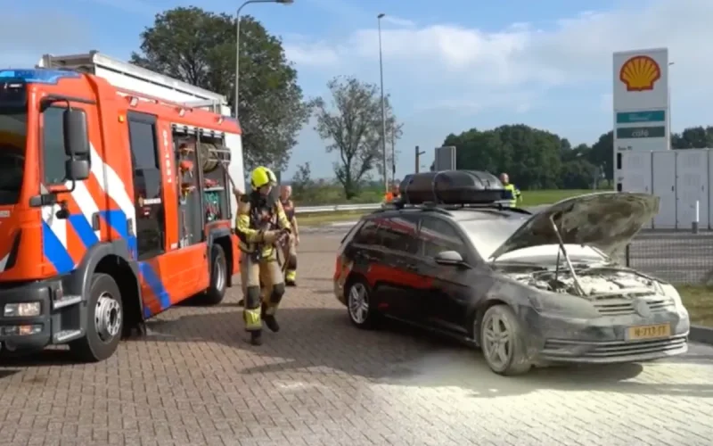 Il partait au Maroc, sa voiture prend feu après 20 minutes