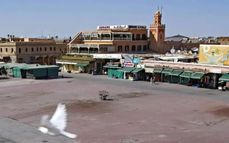 Les bazaristes de la place Jamaâ El-Fna en colère