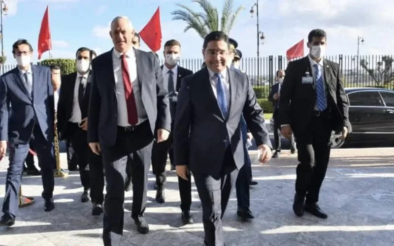 Maroc-Israël : Nasser Bourita reçoit Benny Gantz