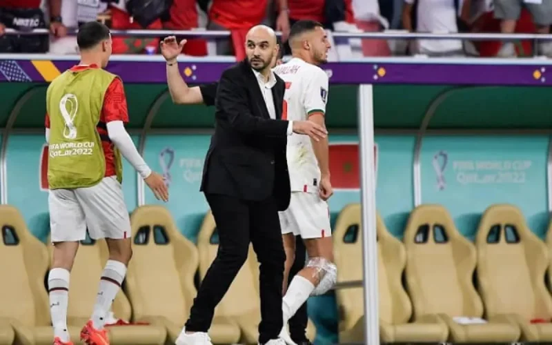 Mondial 2022 : Walid Regragui célébré par la FIFA