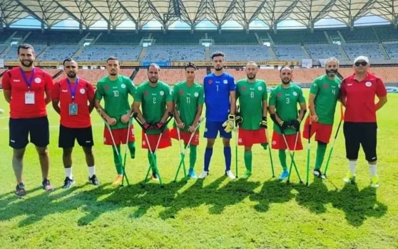 Mondial de football pour amputés : le Maroc échoue face au Brésil (2-0)