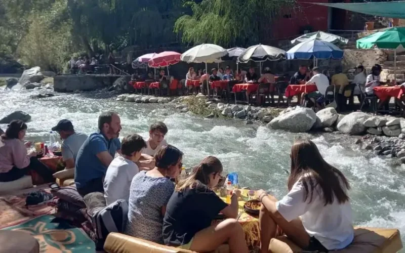 Marrakech : La canicule pousse les touristes vers l'Ourika