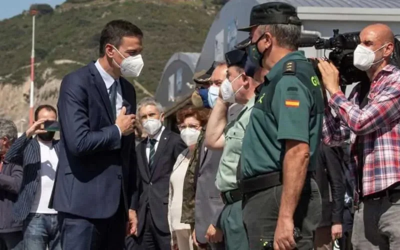 Pedro Sanchez en visite à Sebta ce mercredi