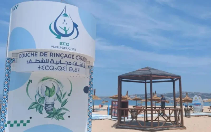 Cet été, parasols gratuits sur les plages de Tanger