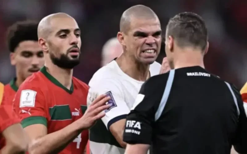 Après sa défaite contre le Maroc, le Portugal critique l'arbitrage