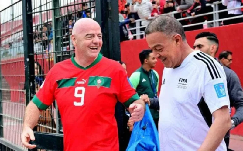 Gianni Infantino en vacances au Maroc