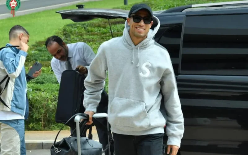 Complexe Mohammed VI : les Lions de l'Atlas sont là (photos)