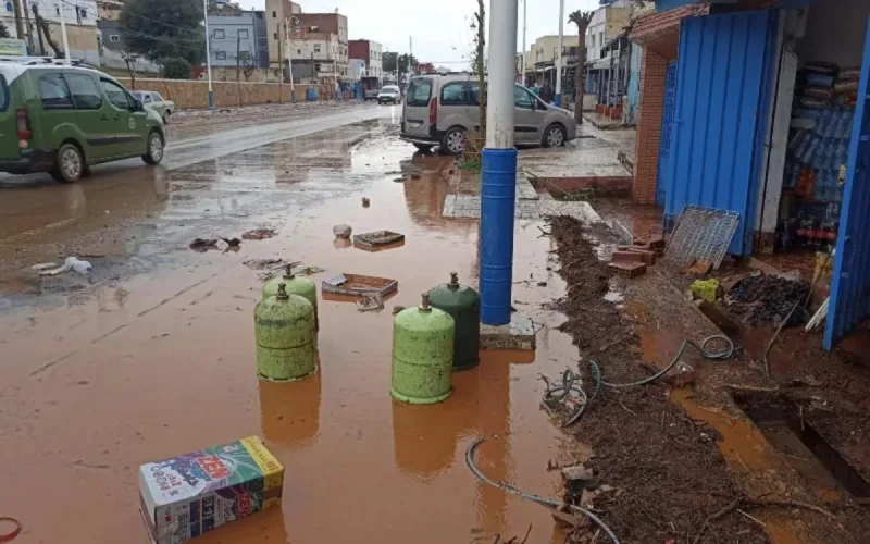 Inondations au nord du Maroc : routes coupées, écoles fermées