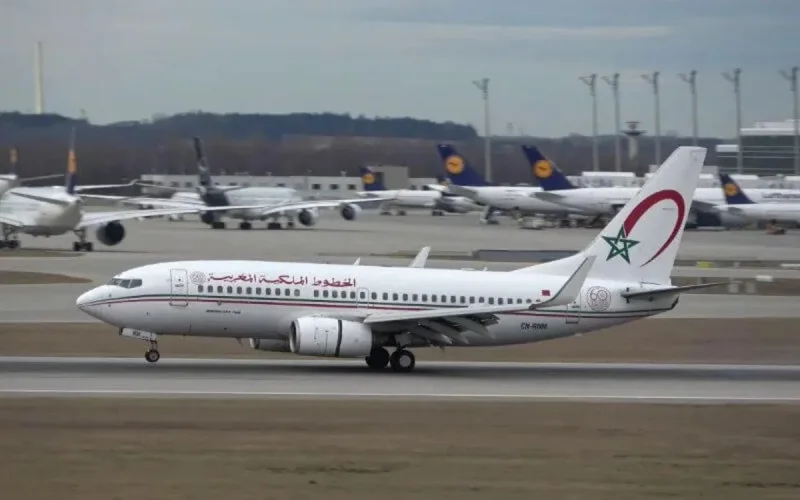 Message de Royal Air Maroc à ses clients au Portugal 