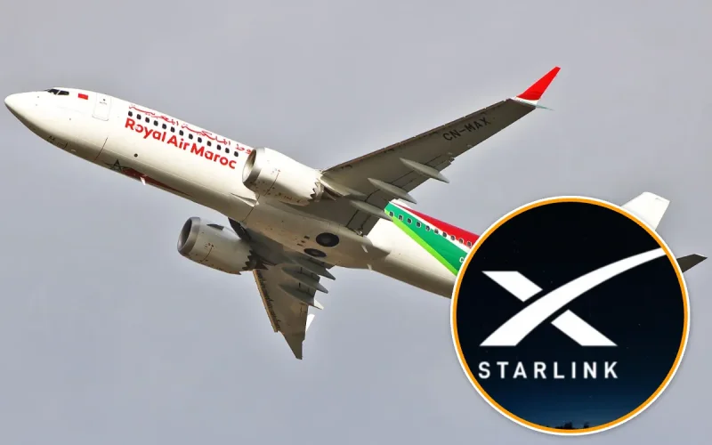 Netflix, YouTube, travail : ce que Starlink va changer à bord de Royal Air Maroc