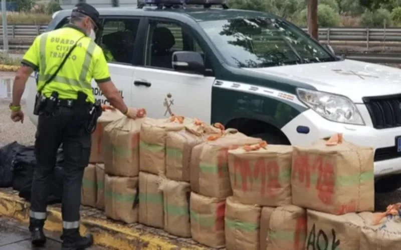 Espagne : saisie de 725 kilos de haschisch marocain