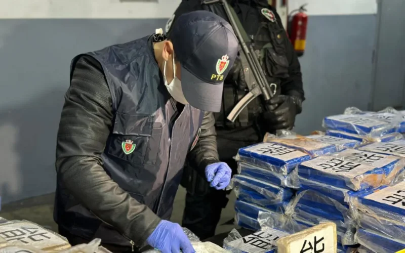 Une tonne de cocaïne d'Amérique du Sud saisie au Maroc