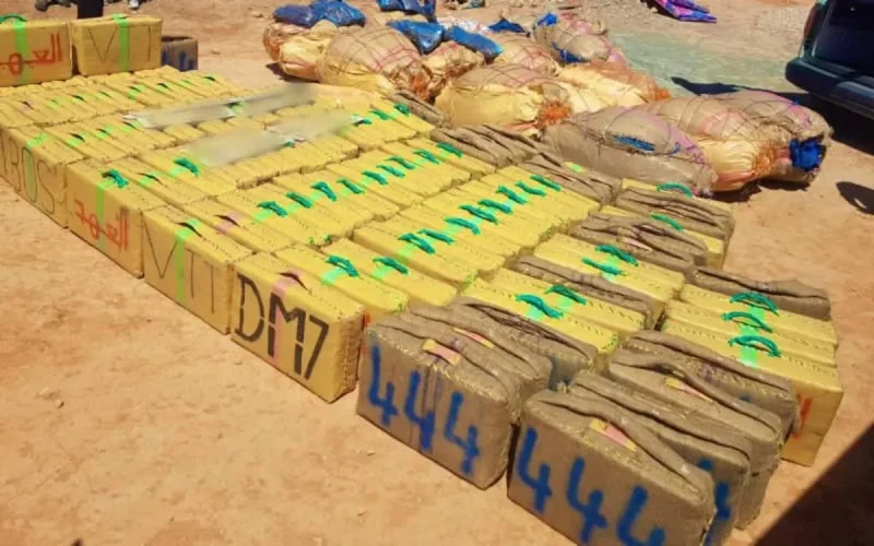 Saisie de plus de 2 tonnes de drogue à Agadir
