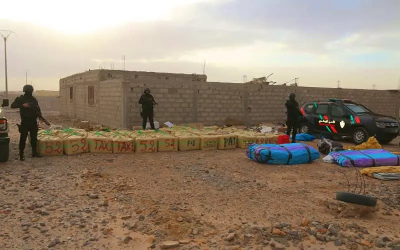 Grosse saisie de résine de cannabis et une arrestation à Khénifra