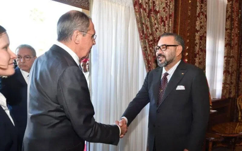 Serguei Lavrov en visite au Maroc