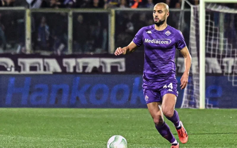 Sofyan Amrabat vers le FC Barcelone : inquiétude à la Fiorentina