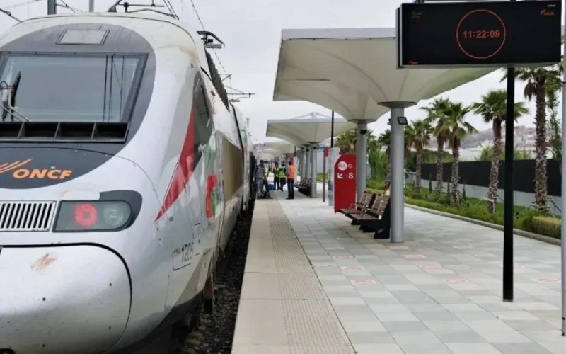 Où en est le projet de train entre la gare de Tanger et l'aéroport ?