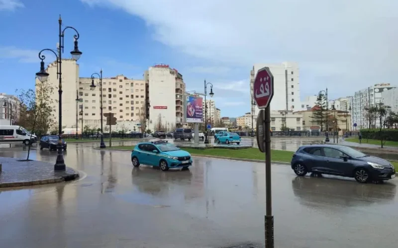 Tanger sous l'eau après un dimanche pluvieux 