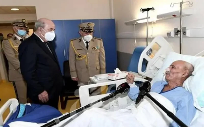 Le président algérien au chevet de Brahim Ghali (vidéo)