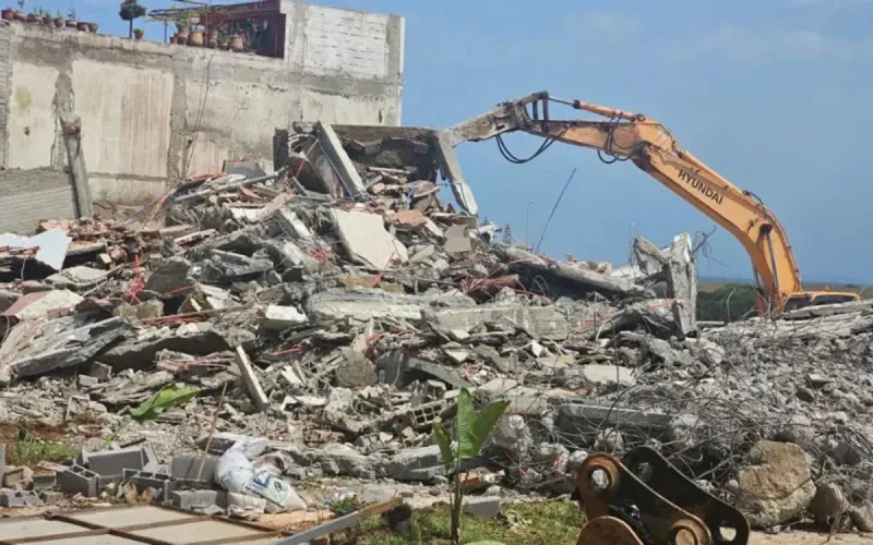 Maroc : des villas détruites près de Rabat