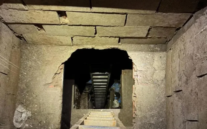 Un tunnel caché sous Sebta et le Maroc au cœur d'un trafic de drogue international