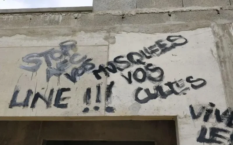 La mosquée de Talence victime de tags islamophobes