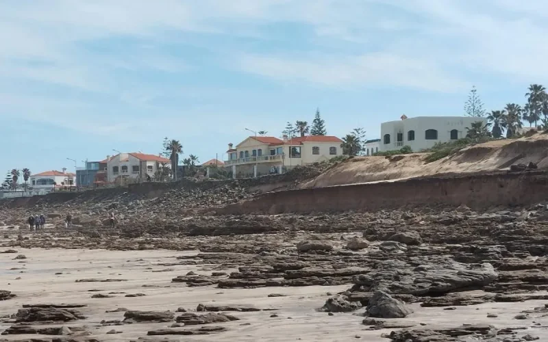 Des villas de luxe menacées d'effondrement à Mohammedia 