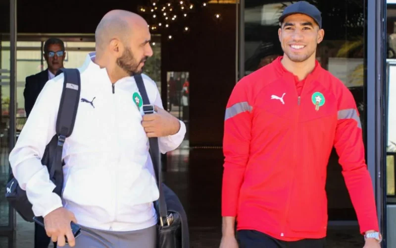 Maroc-Brésil : remis de sa blessure Achraf Hakimi a repris l'entraînement collectif