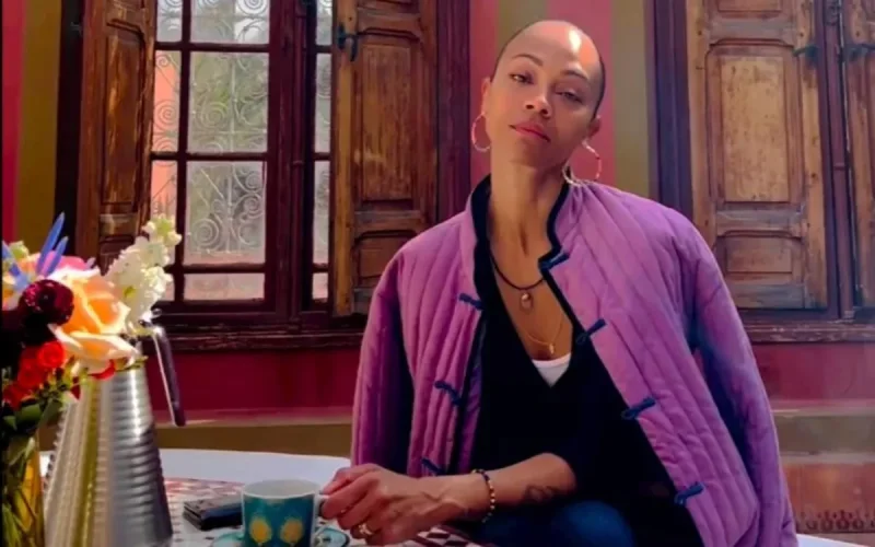 L'actrice américaine Zoe Saldana passe de bons moments à Marrakech (vidéo)