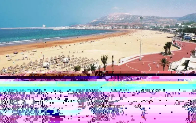 Quel est l'état d'avancement des travaux de la zone touristique d'Agadir ? 