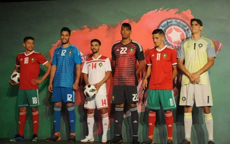 Vidéo présentation officielle du maillot du Maroc à la Coupe du monde