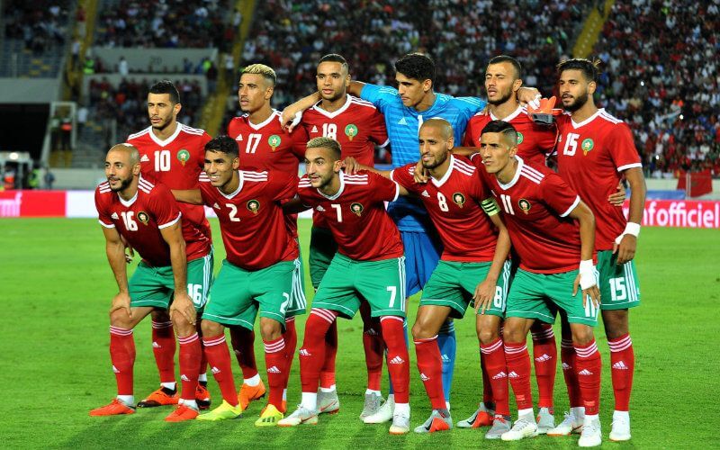 Maillot Equipe du Maroc - Coupe du monde Qatar 2022 - Rouge
