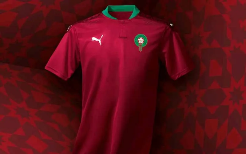 Coupe du monde : le maillot de l'équipe du Maroc dévoilé (photo)