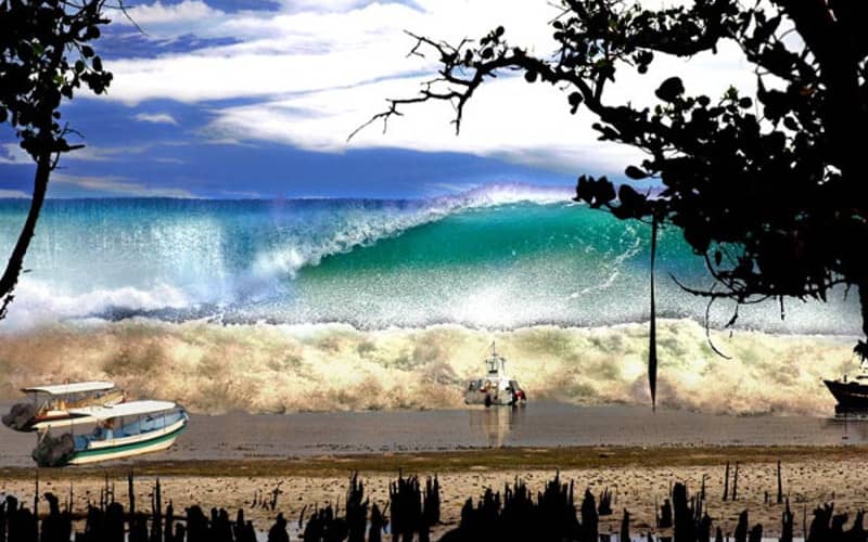 tsunami maroc