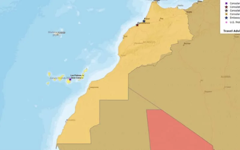 Le Departement D Etat Americain Et La Cia Adoptent La Carte Du Maroc Integrant Le Sahara