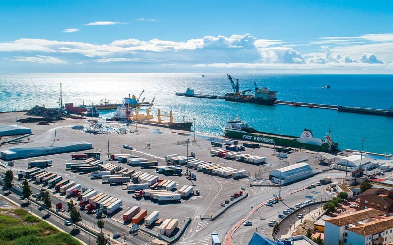 Le port de Motril relié à Tanger