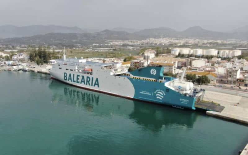 Baleària pone en marcha una nueva conexión entre los puertos de Motril y Tánger Med