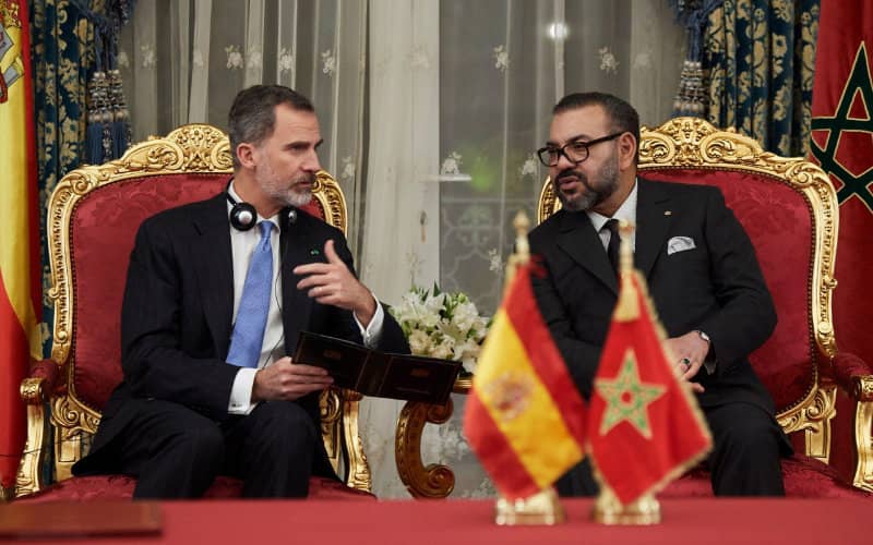 El rey Felipe VI jugó un papel destacado en la reanudación de las relaciones entre Marruecos y España