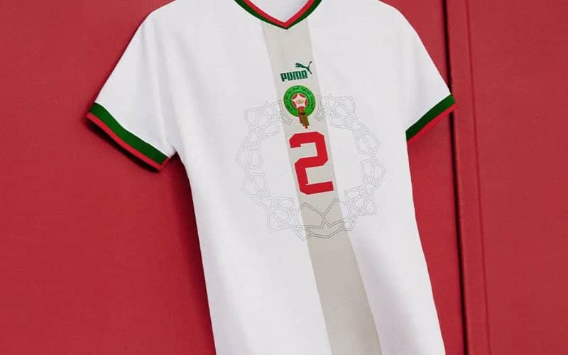 Coupe du monde : le maillot de l'équipe du Maroc dévoilé (photo)