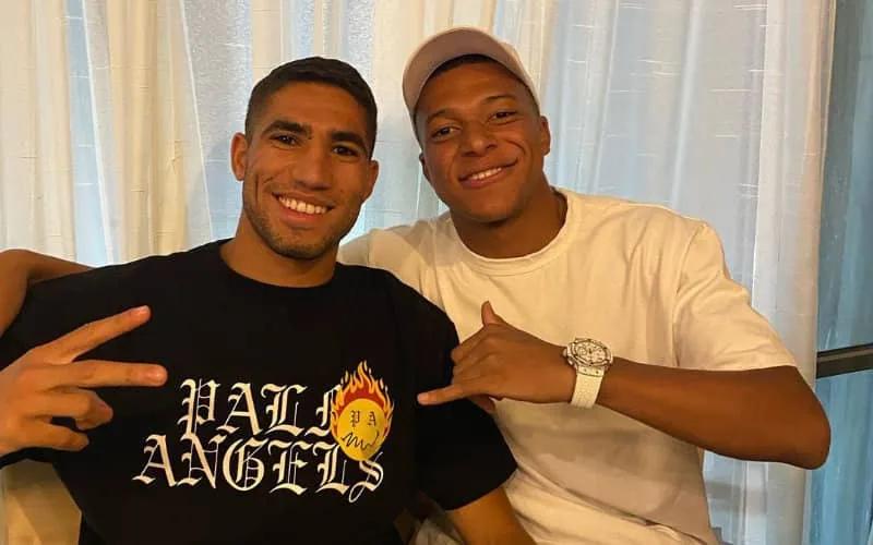 Quando Kylian Mbappé imita il tono di Achraf Hakimi (video)