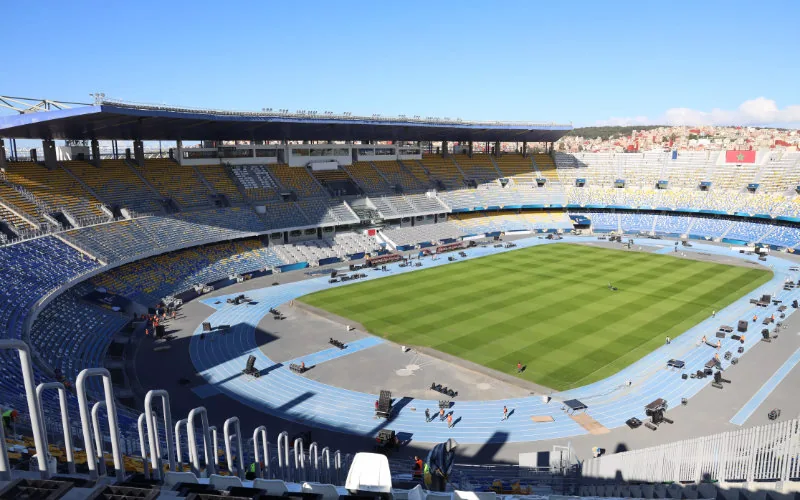 Le Grand stade de Tanger se transforme objectif, normes FIFA et 87 000 places