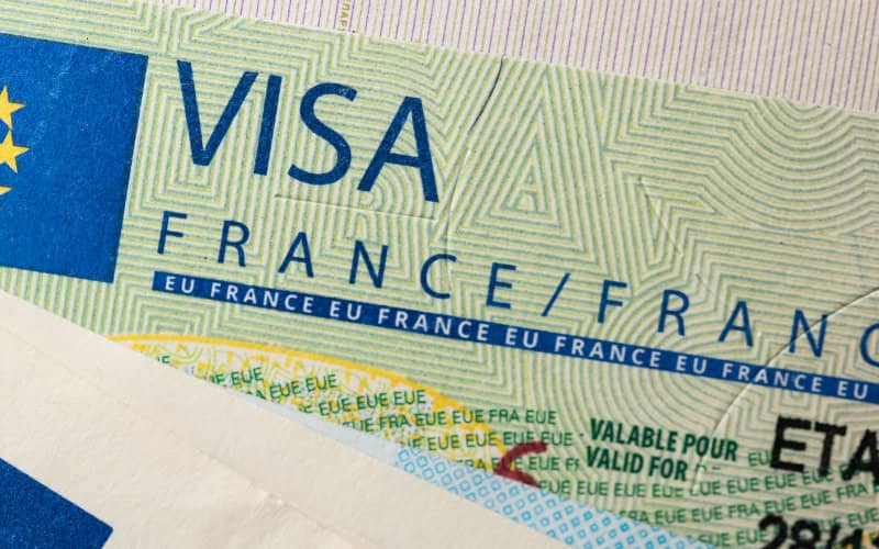 visa tourist france maroc