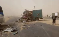 Une collision entre un car et un camion fait deux morts à Tarfaya