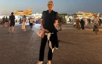 L'ancienne présidente de la Croatie s'émerveille devant Marrakech